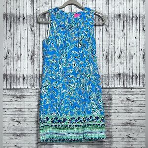 Lilly Pulitzer Mila Stretch Shift Dress Outta Line